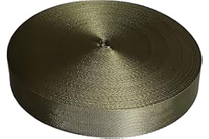 Yo-Yo2015 Nylon Webbing 1 Inch 30 Yards Durable Flat Nylon Webbing Strap for Backpack,Cargo Strap,Pet Leash or Collar,Gardening,Craft