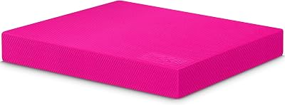 Yes4All Balance Pad Nonslip TPE Foam Balance Pad L Pink Multicolor Options