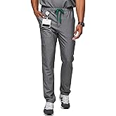 FIGS Cairo Cargo Scrub Pants, Classic Straight Leg Fit - Graphite, Short 2XL