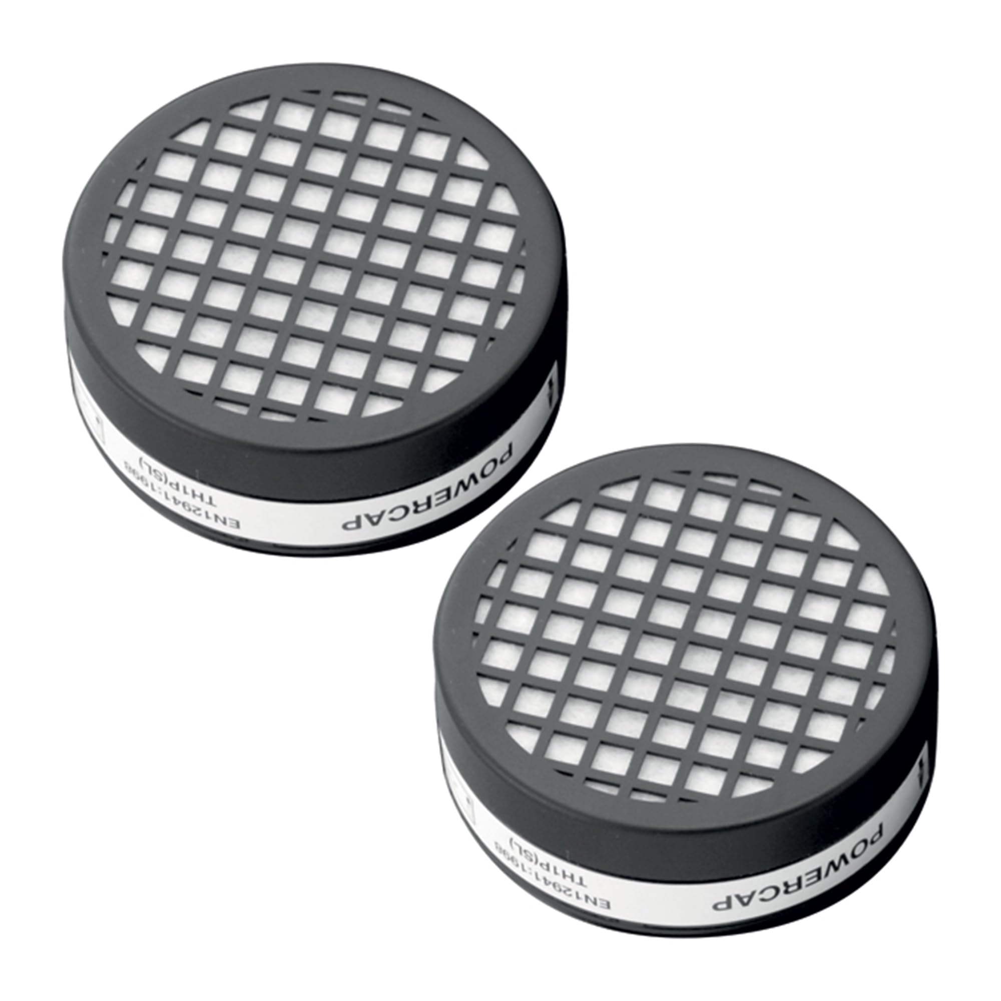 JSP Powercap Filters 1 Pair Black (CAU601-001-100)