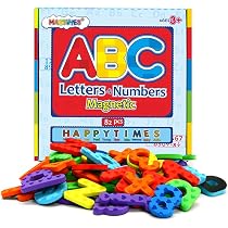 Lettres et Chiffres Magnétiques pour l'Éducation en Classe des Enfants en Alphabet Éducatif Aimants de Réfrigérateur Construction Préscolaire Tout-Petit Orthographe et Apprentissage