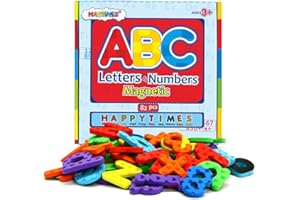 Magnetic Letters and Numbers for Educating Kids in Fun -Educational Alphabet Refrigerator Magnets and Uppercase and Lowercase