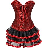 Zhitunemi Corset Tops for Women Renaissance: Plus Size Halloween Costumes Woman 2025 - Ren Faire Corsets for Costume Parties