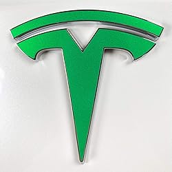 Logo Decal Wrap for Tesla Model S, Nosecone, 14-pc