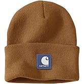 Carhartt Men's Knit Rubber Patch Beanie