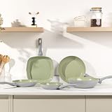 Salter Earth 20cm Frying Pan Ceramic Non-Stick Induction Green view 7