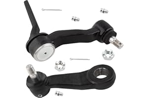 WEDOAUTO Steering Idler & Pitman Arm Set Fit For Chevrolet Blazer 95-05, S10/S10 Blazer, For GMC Jimmy 94-05, S15/S15 Jimmy, For Sonoma 94-04, For Isuzu Hombre 98-00, For Bravada Replace# K6255 K6251