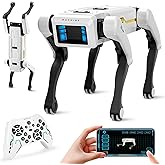 Dingdongwu Smart Robot Dog - Interactive STEM Pet with Voice Control, 30+ Actions &amp; APP Programming, Durable Design for Kids Age 6+ (Compatible with iOS/Android)
