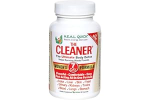 Century Systems The Cleaner Detox, Powerful 7-Day Complete Internal Cleansing Formula for Women, Support Digestive Health, 52 Vegetarian Capsules