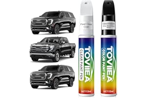 TOVIIEA Onyx Black/Void Black(GBA/WA8555) Touch Up Paint Compatible with GMC,2-In-1 Car Scratch Remover Pen,Car Paint Scratch