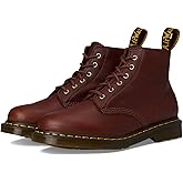 Dr. Martens, Unisex, 101 Unbound Leather Ankle Boots, Cashew, Mens 8, Womens 9, Medium