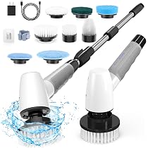 cordless tile scrubber