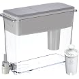 Brita XL 27 Cup Dispenser with 1 Standard Filter, Made Without BPA, UltraMax, Grey (Package May Vary)