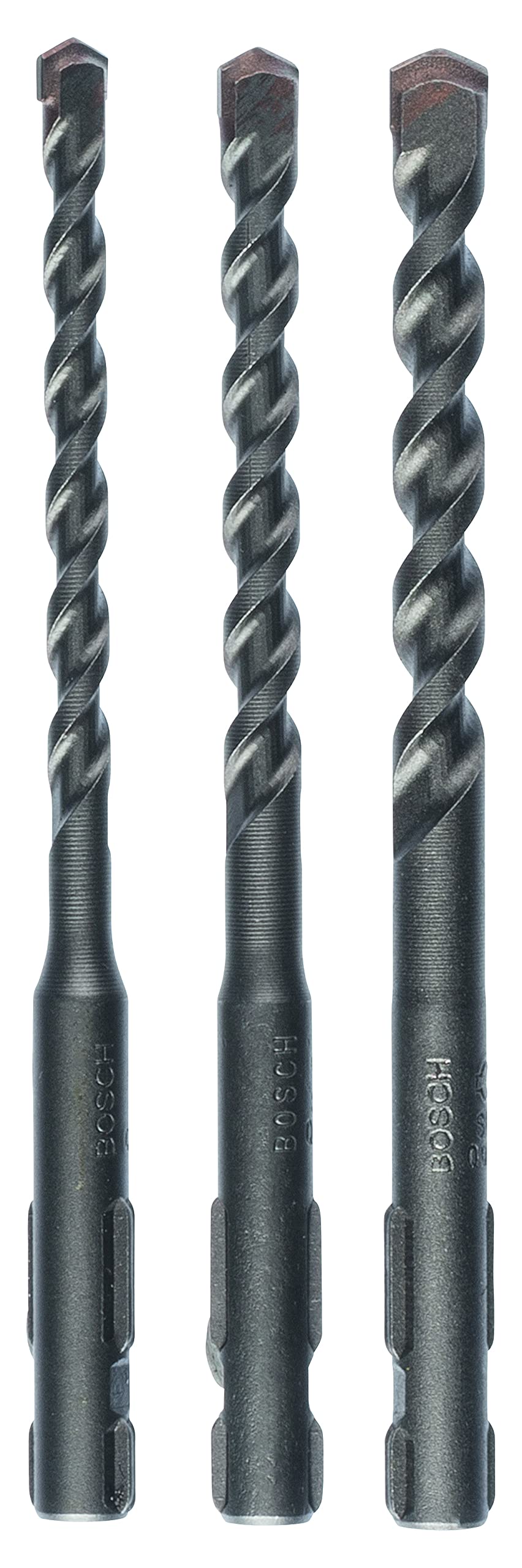 Bosch 3 Piece Uneo Concrete 5.5mm 6mm and 7mm Drill Bit Set — image 1