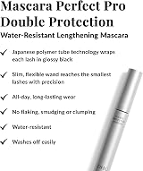 DHC Mascara Perfect Pro Double Protection Black Lengthening Tube Formula view 2