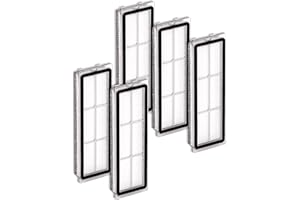 COWINORY (5 Pieces) L10s Ultra HEPA Filter Compatible with Dreame L10s Ultra, L10s Pro, L10 Ultra, Z10 Pro, S10, S10 PRO, S10 PLUS, B101CN, W10, X10+, L10+ plus, Z10 pro, Robot Vacuum Cleaner Accessories