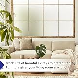 FILMGOO Frosted Window Privacy Film Non-Adhesive Static Cling 44.5x200cm view 2