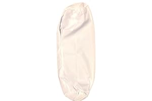 Therapist’s Choice® Bolster Cover with Zipper Closure, Soft & Durable, Size: 6" x 27" (Cover Only, Bolster Not Included) (Whi