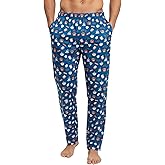 Funky Junque Men’s Funny Pajama Pants – Soft Lounge Sleep Novelty PJ Bottoms with Deep Pockets, Great for Men