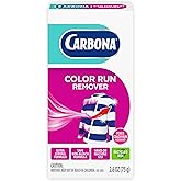 Carbona Color Run Remover, Laundry Dye Transfer Remover, 2.6 Oz | Helps Fix Color Run Accidents, Ultra Strong, Brightens Whites, Safe for Front &amp; Top Loader Machines, Don't Use with Bleach