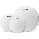 Evans UV2 Coated Tom Pack Rock 10, 12, 16" | Evans UV2 Coated heads deliver warm tone, two-ply durability, controlled response and UV-cured coating that lasts.