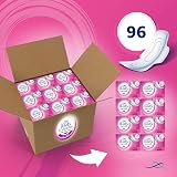 Lil-Lets Super Soft Ultra Thin Pads with Wings 96 Count Long Absorbency view 2