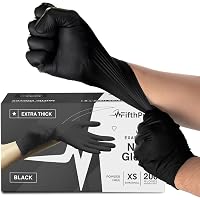 8008 Polyco Healthline | Guantes De Trabajo De Nitrilo Gris Polyco