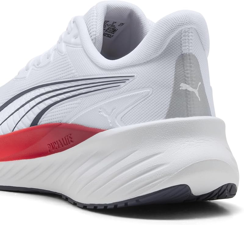 Unisex Pounce Lite Puma White-Ultra Red-Red Rhythm 8 42 — photo 2 sur 6