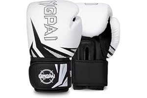GINGPAI BOXING Boxing Gloves ，Pro Boxing Training, Kickboxing Gloves for Men Women Adults, Kids, Multi-Layered Padding, for MMA Fighting,Adult Heavy Punching Bag Gloves,Workout Gloves for Boxing,Muay Thai