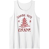 Thank You Enjoy Chinese TAKE Out Box Tank Top