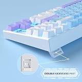 MageGee 75% Mechanical Keyboard Blue Switch, LED Backlit, Compact TKL view 4