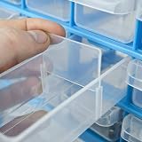 TekBox DIY Tool Bits Storage Organiser Unit 60 Small Drawers Workshop Cabinet view 6