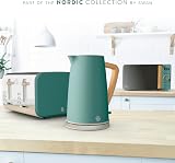Swan Nordic Cordless Jug Kettle 1.7L 3KW Fast Boil Green SK14610GREN view 5