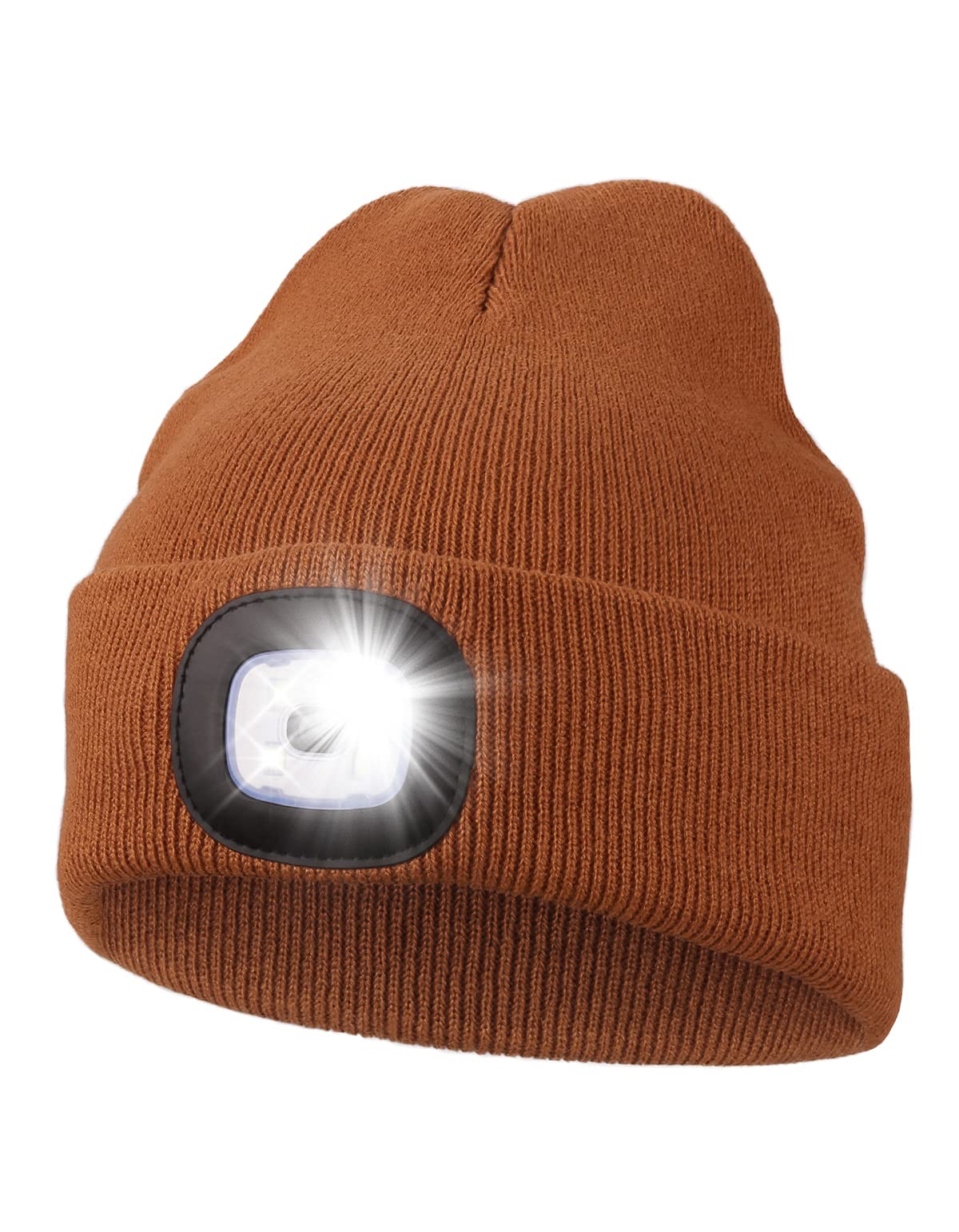 MELASA Unisex LED Beanie with The Light, USB