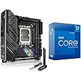 Micro Center CPU Motherboard Intel i7-12700K 12th Gen 12-Cores LGA 1700 Desktop Processor with ROG Strix B760-I Gaming WiFi D