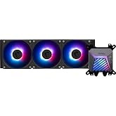 MSI MAG Coreliquid A15 360 - AIO ARGB Liquid Cooling - 360mm Radiator - Triple 120mm ARGB PWM Fans - EZ Connect - Uni Bracket - LGA 1700/1851/AM5/AM4 Compatible - Black