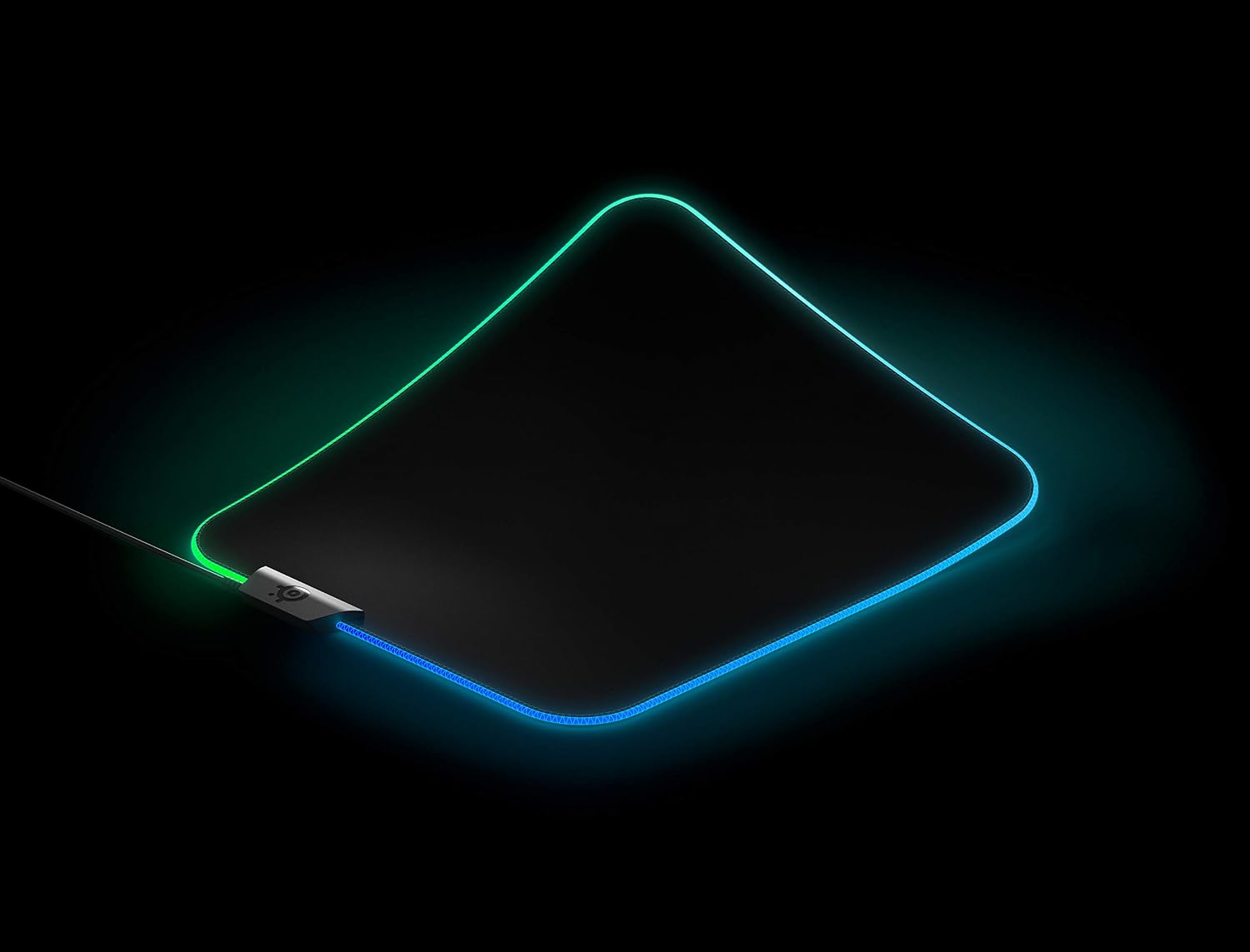 SteelSeries QcK Prism Cloth Gaming Mouse Pad, 2-zone RGB Illumination, Real-time Event Lighting, Optimized For Gaming Sensors - Image 4