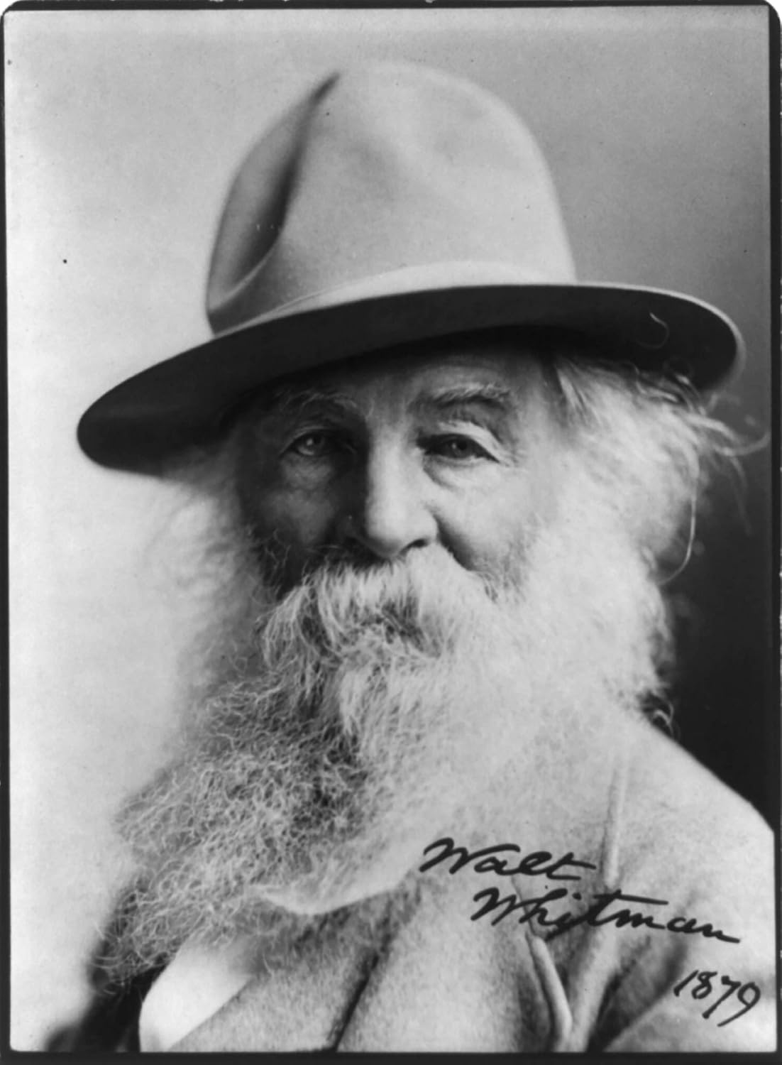Photographs - Walt Whitman Photograph - Historical Artwork from 1892 - (8