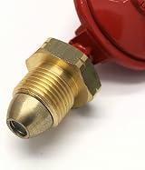 Calor Brand 37Mbar Propane Regulator Screw On POL Inlet 8mm Outlet view 3