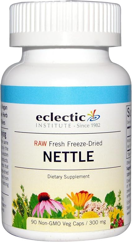 Amazon.com: Eclectic Institute - Stinging Nettle Fresh Raw Freeze-Dried 300 mg. - 90 Vegetarian Capsules: Health & Personal Care Amazon.com: Eclectic Institute - Stinging Nettle Fresh Raw Freeze-Dried 300 mg. - 90 Vegetarian Capsules: Health & Personal Care