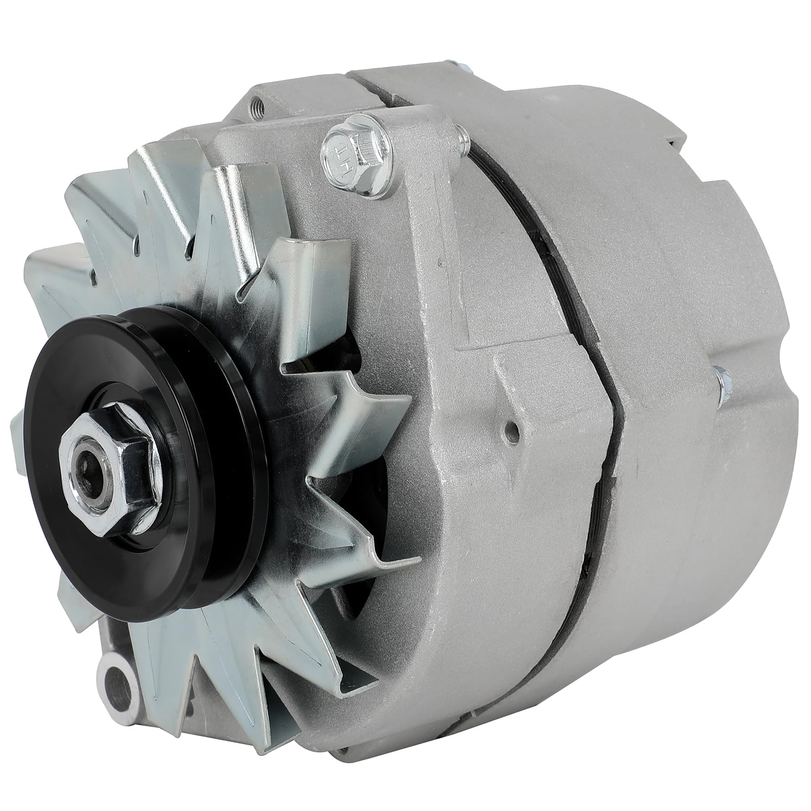 Photo 1 of 1 Wire GM Alternator SCITOO New Alternator Fit for Chevy High Output 12V 105Amp 10SI Self-exciting SBC BBC GM Replace #ADR0335 7127-SE105 400-12340 ADR0151 20-102-7