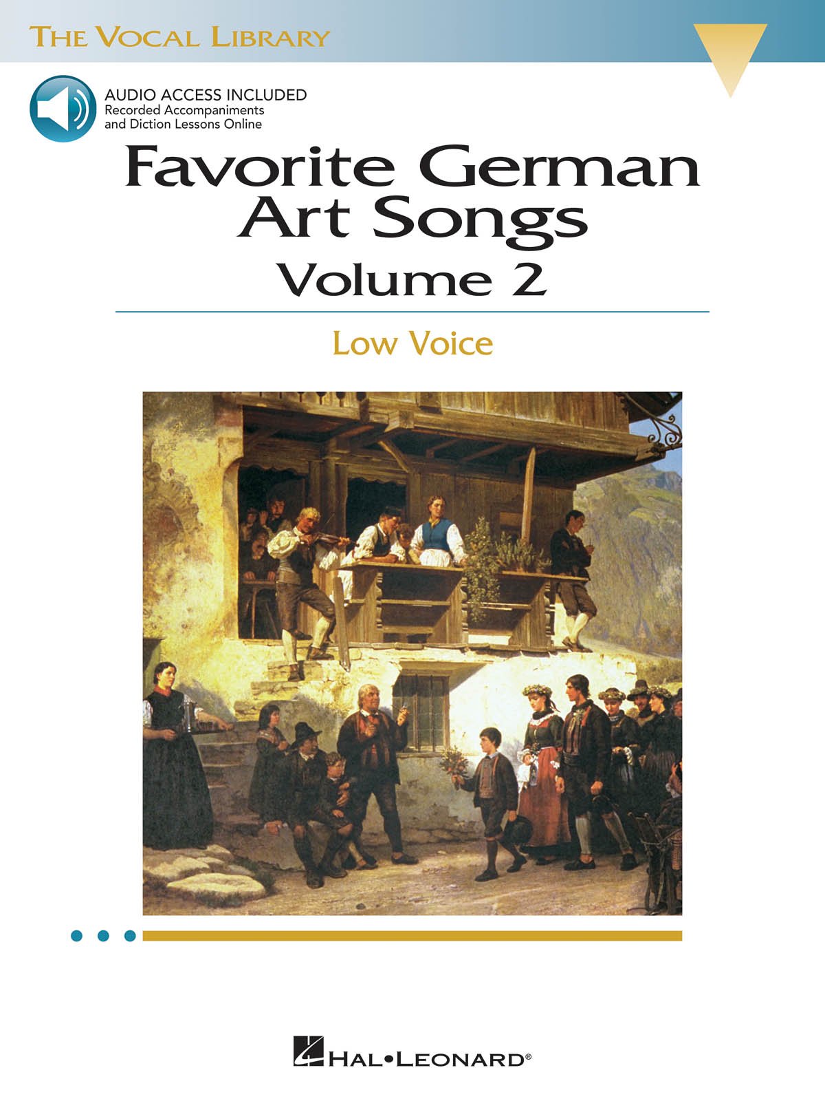 Favorite German Art Songs - Volume 2: The Vocal Library Low Voice