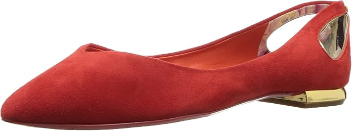 ted baker london dabih leather cutout flat