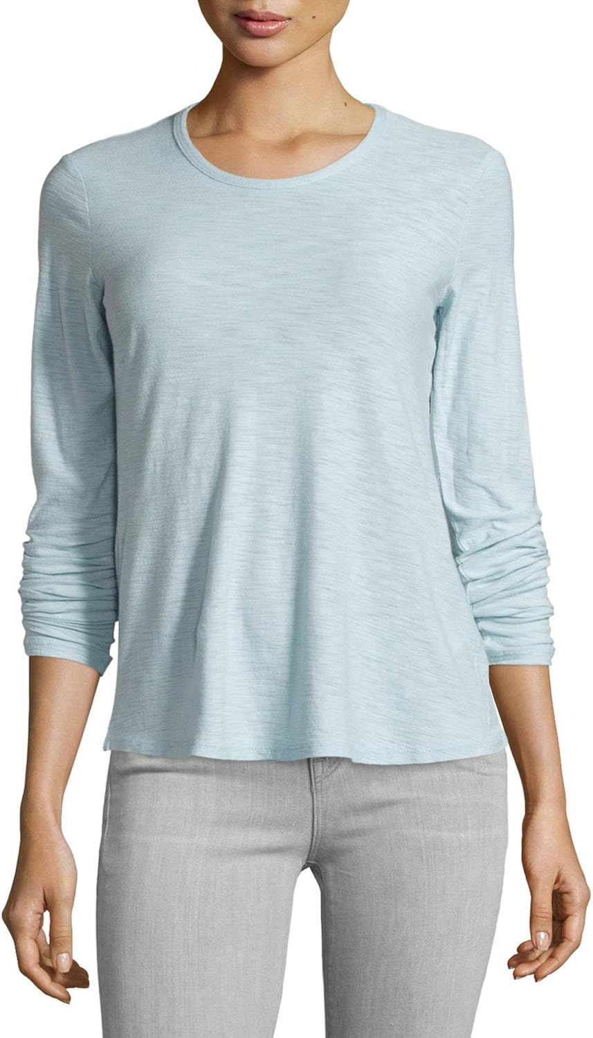 James perse women's long sleeve t shirts Clearance