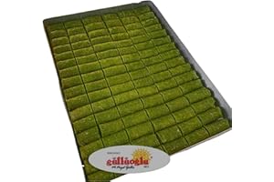 SINCE 1871 GÜLLÜOGLU Gulluoglu Pistachio Wrap 14 pieces (1.1 lb - 500 gr), daily fresh shipment from Istanbul/Turkey