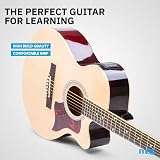 MAX Max SHOWKIT Beginner Electric Acoustic Guitar Starter Kit 40W Amp Natural view 2