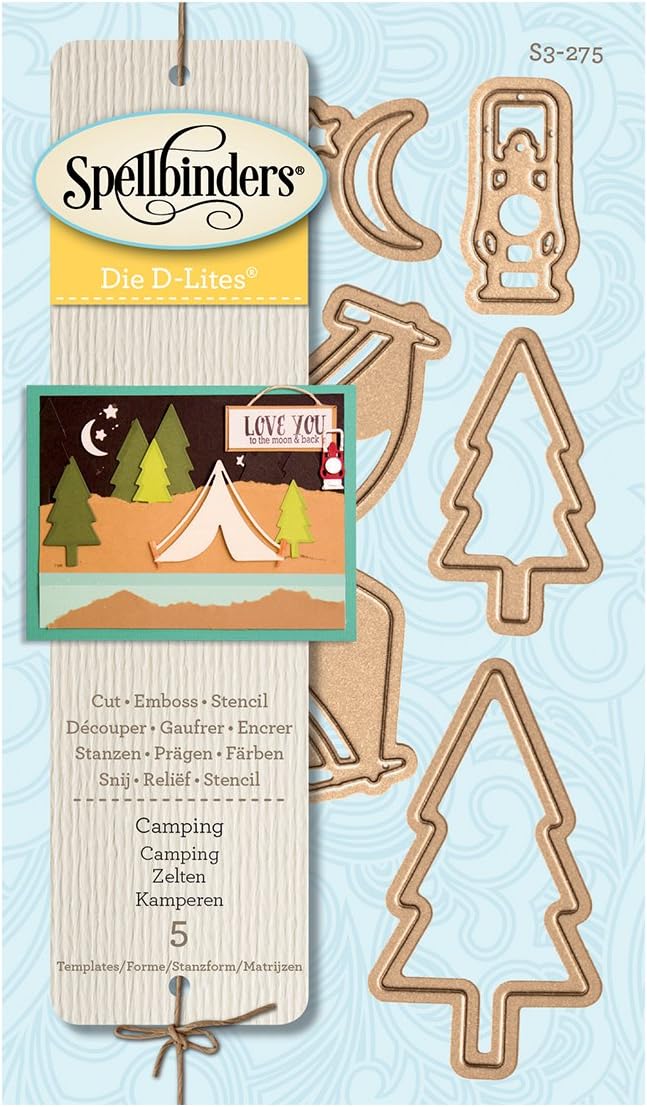 Spellbinders - Shapeabilities Die - D-Lites - Love In Flight