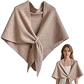 Pashmina Shawl Wraps Women Knitted Shawls and Wraps Cardigan Cape Wool Cashmere Shoulder Top Sweater Shawl Scarf forDailyWear