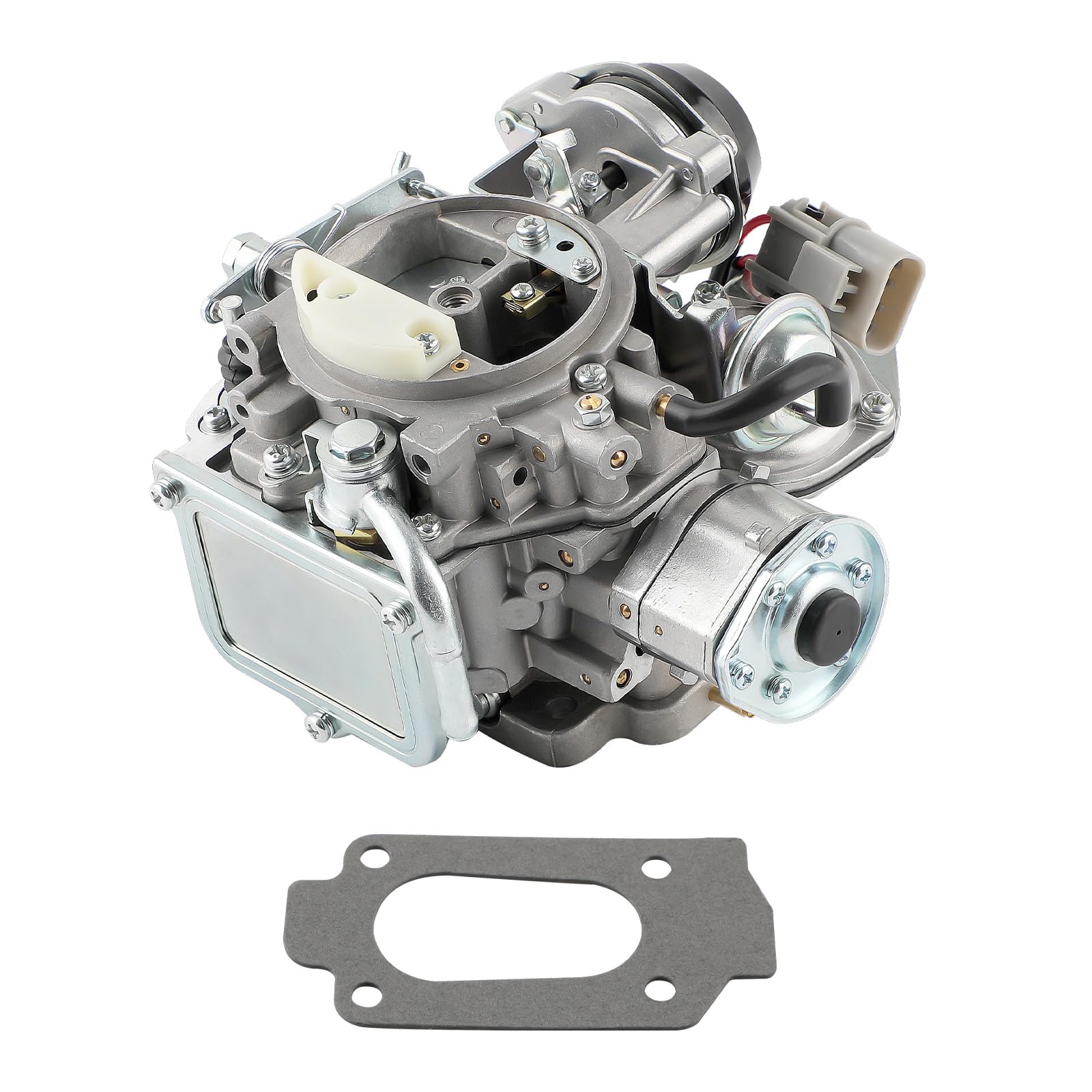 Photo 1 of Waverspeed 2 Barrel Carburetor for Nissan Pickup 720 2.4L Z24 Engine 1983-1986,for Nissan Bluebird/Caravan/Atras Truck/Vanette Panel Van 16010-21G61, Automatic Choke