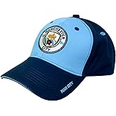 Fan Ink Manchester City Cap, Licensed Man City Adjustable Snap Back Hat/Cap, 1 Cover No Logo